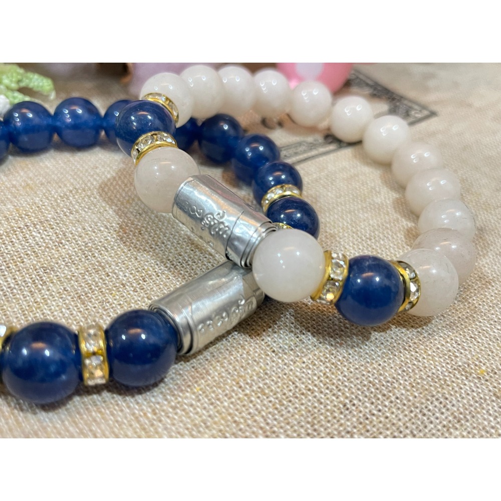 泰國佛牌，帕阿贊嘎拉，2565，魅力財庫符管手環-細節圖2