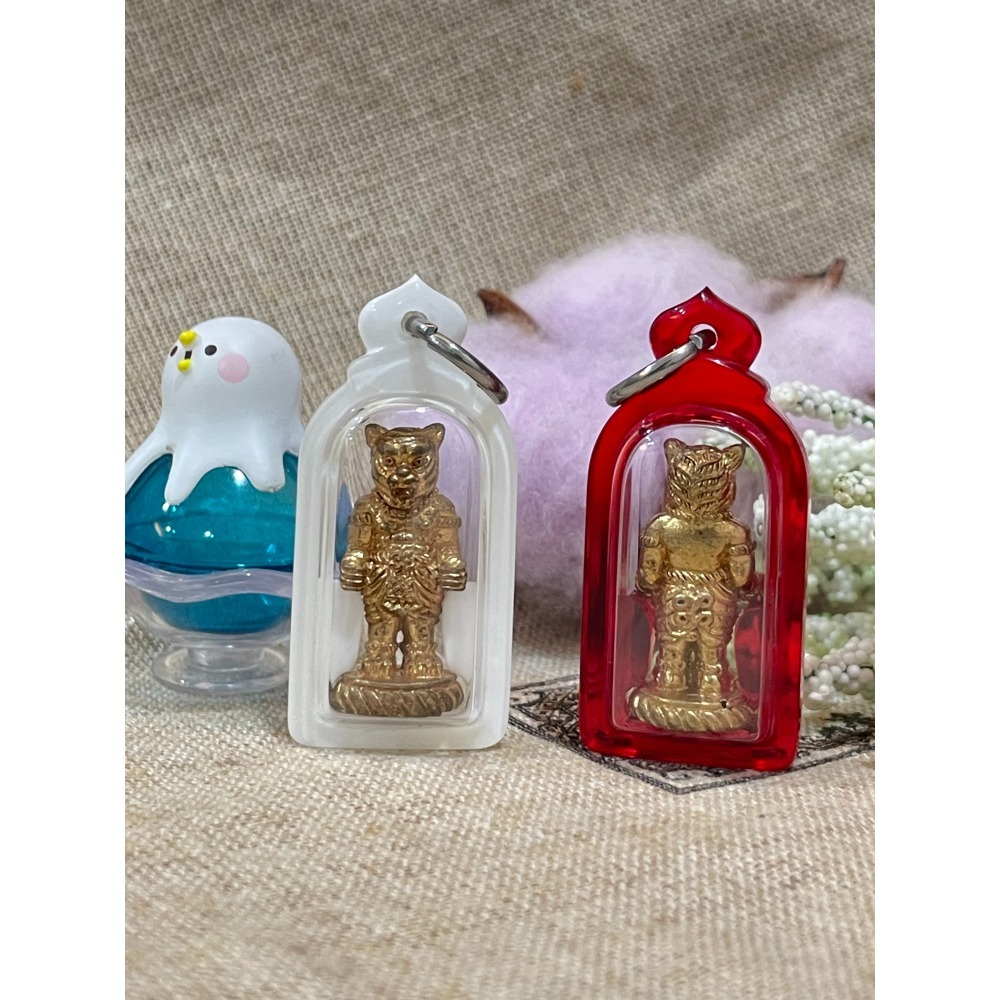 泰國佛牌，龍波趁奶，聯合大法會，2565，捨明帕勇＿老虎魂魄勇-細節圖2