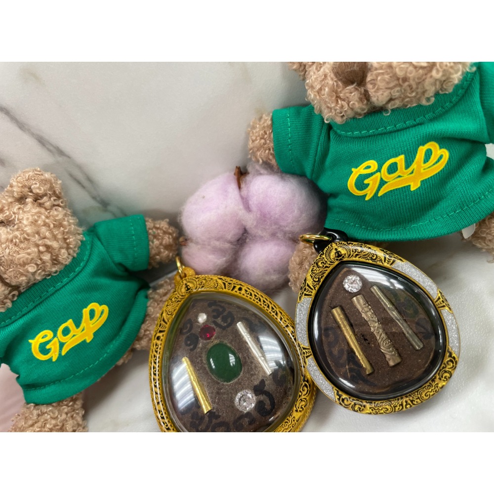 泰國佛牌，阿贊Ong，2567，帕亞勁薩（吞金之王）-細節圖4