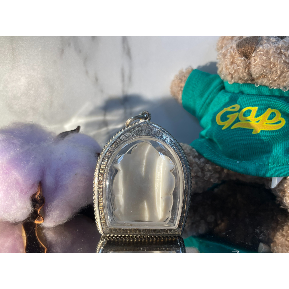 泰國佛牌，帕瑪哈瓦，2564，聖獸骨雕富貴象神-細節圖2