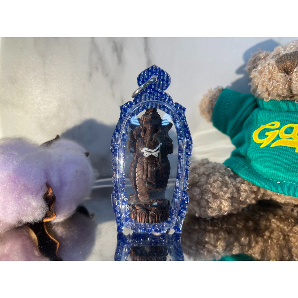 泰國佛牌，帕瑪哈瓦，2560，廟木富貴象神-細節圖2