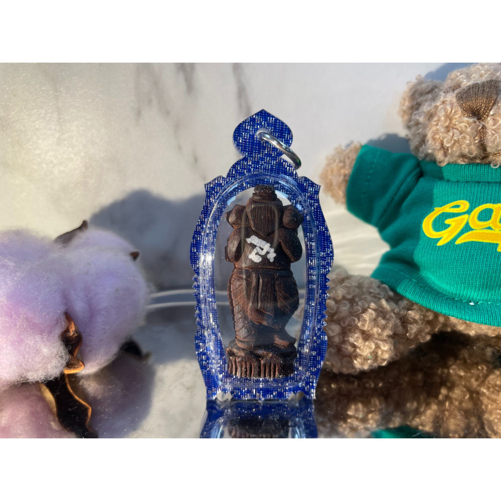 泰國佛牌，帕瑪哈瓦，2560，廟木富貴象神-細節圖3