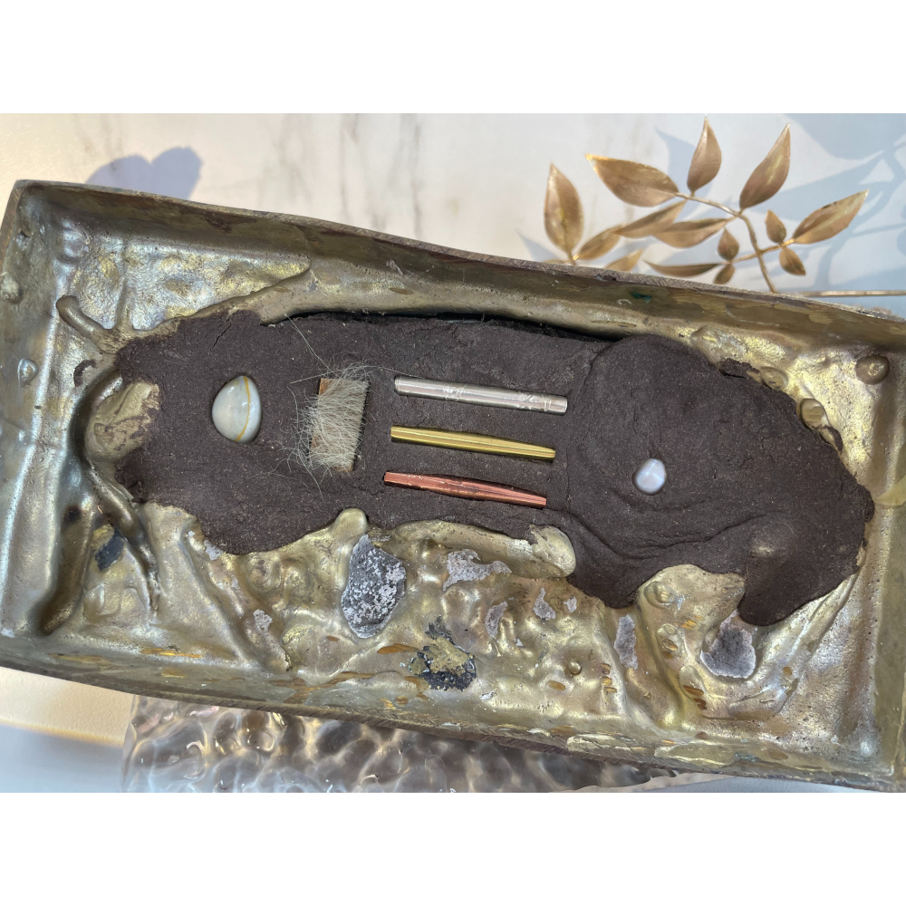 泰國佛牌，阿贊Ong，2566，披薩奴估普照神明派供奉尊，虎躺吃-細節圖3