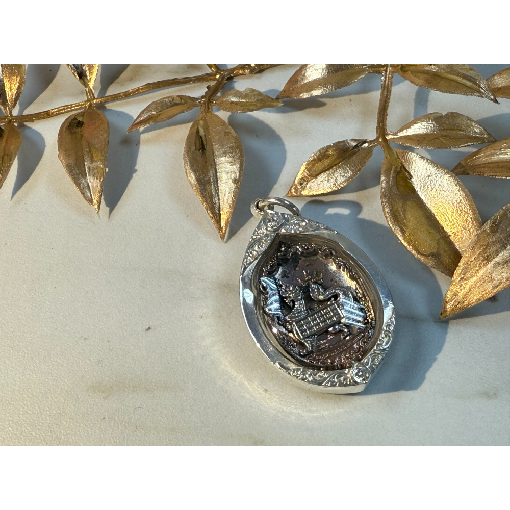 泰國佛牌，阿贊Ong，2568，水龍吞天下（納瓦銀殼）-細節圖2