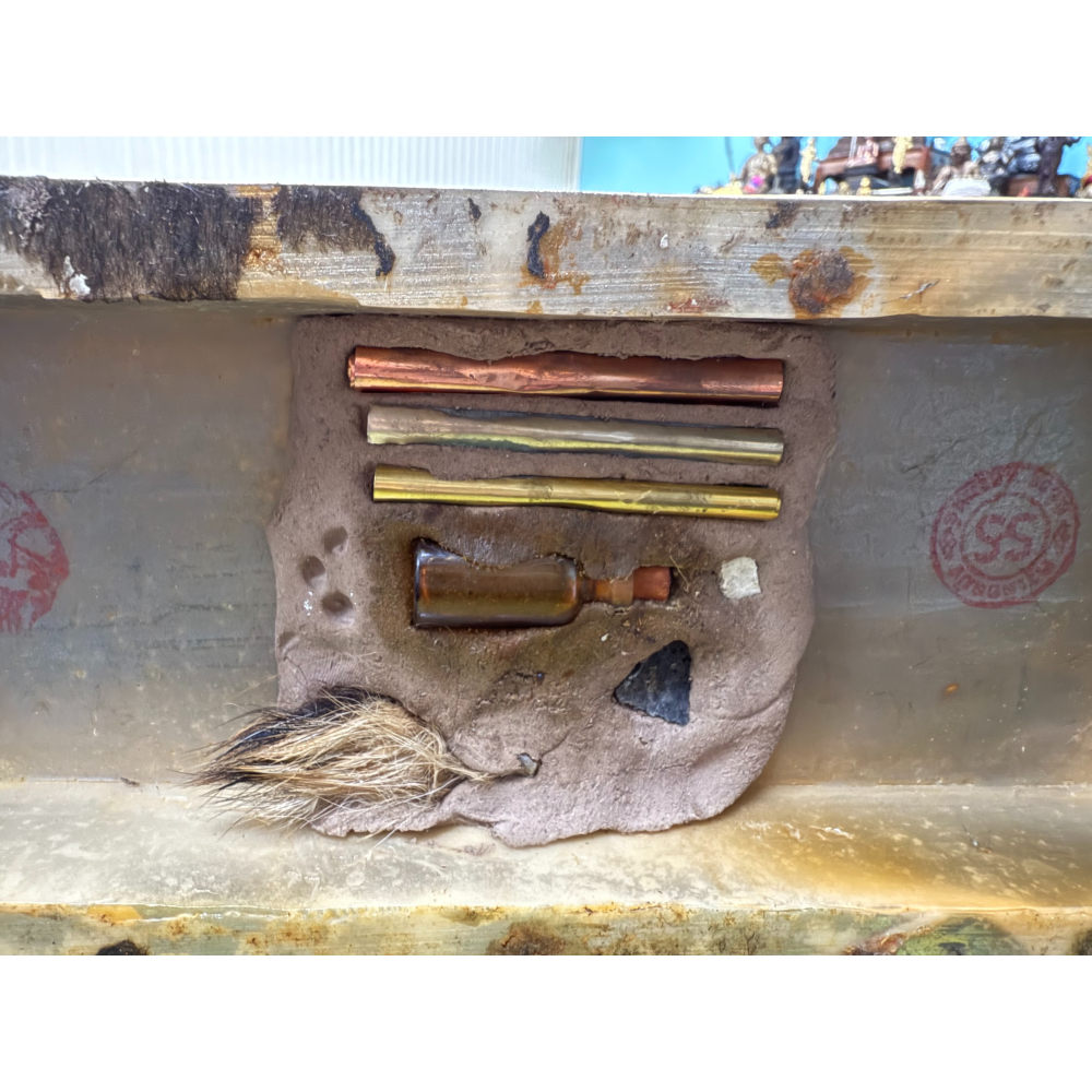 泰國佛牌，阿贊Ong，阿贊通肅坐虎供奉尊-細節圖4