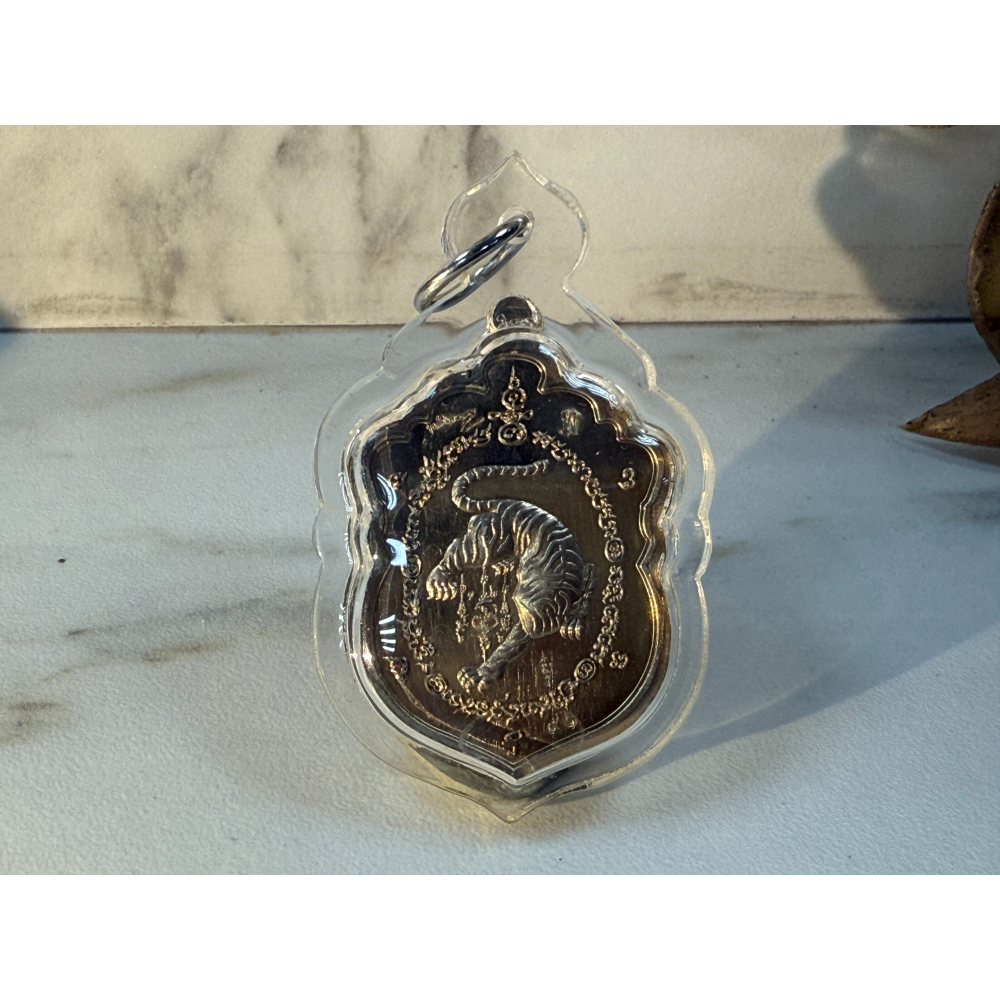 泰國佛牌，龍波趁奶，2561，斷頭虎自身-細節圖2