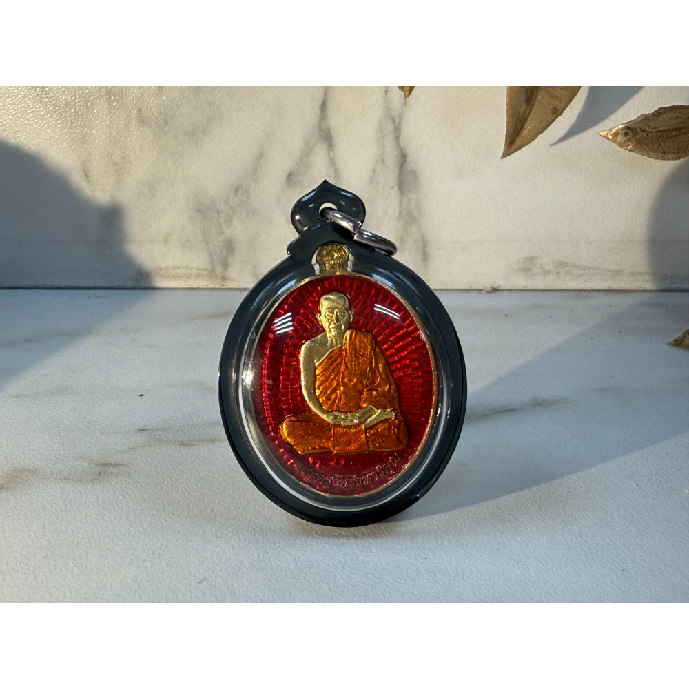 泰國佛牌，龍波烏泰，帕阿贊烏泰，拜師節九塔自身-細節圖2