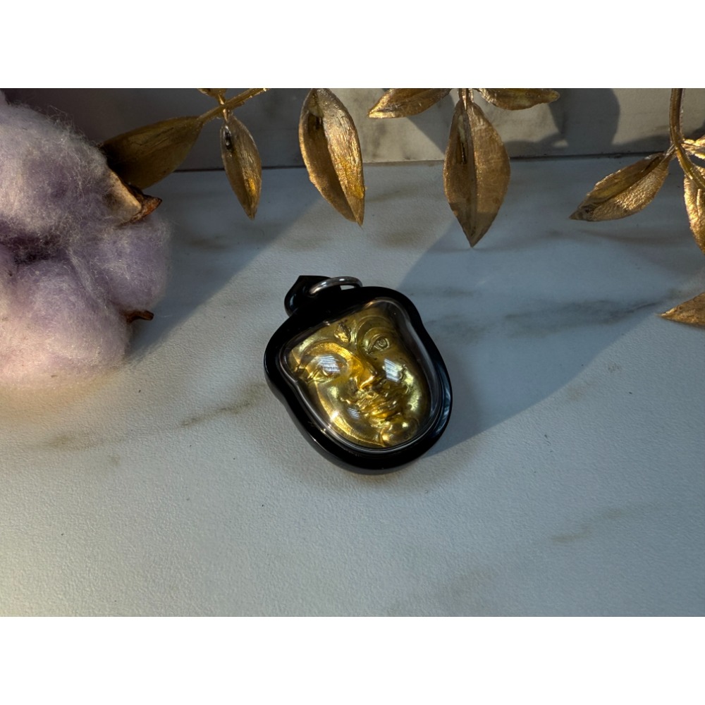 泰國佛牌，阿贊Ong，2567，批薩奴估金面天帝-規格圖5