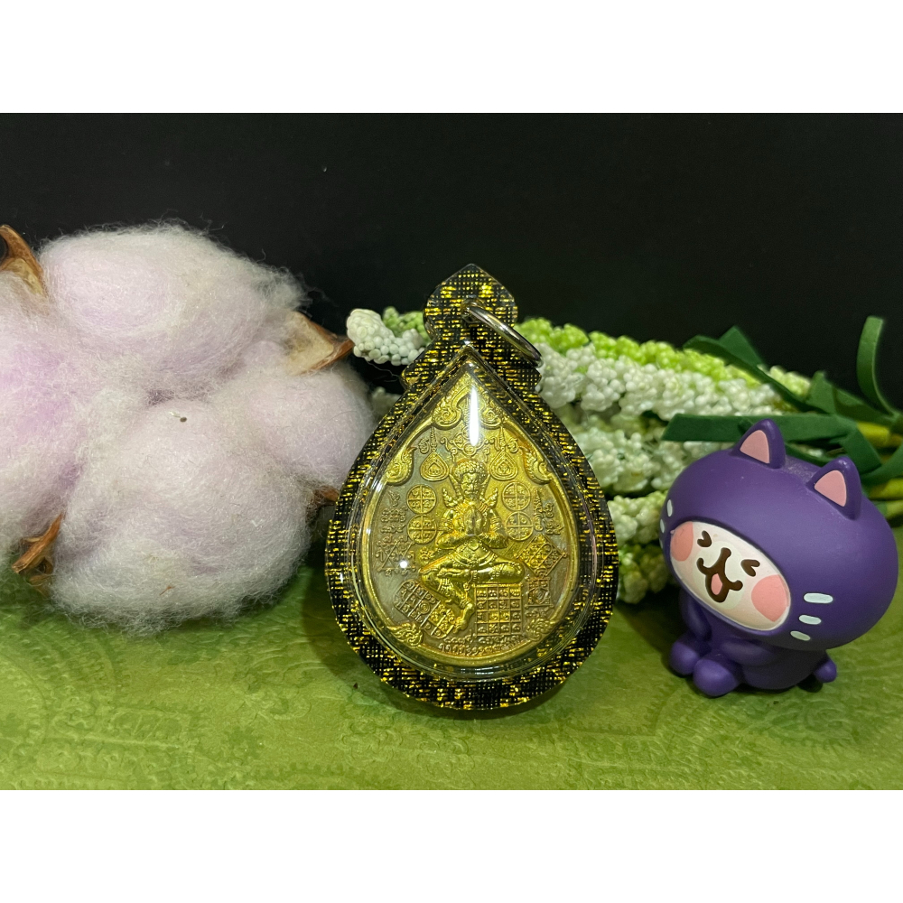 泰國佛牌，阿贊Ong，2564，媚犽期尼(夜叉帕亞捨十面)-細節圖2