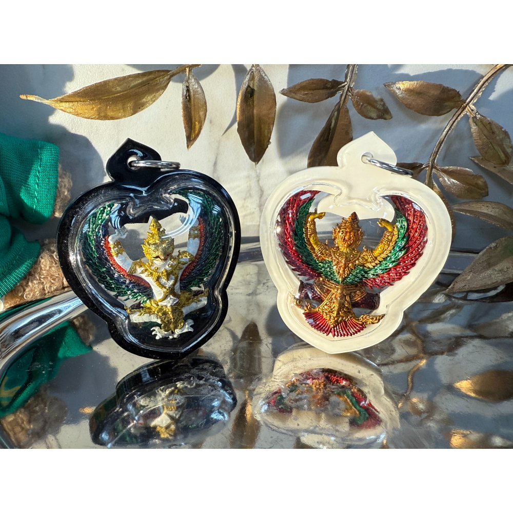 泰國佛牌，龍波烏東薩，2563，帕亞庫（金翅鳥）-細節圖2