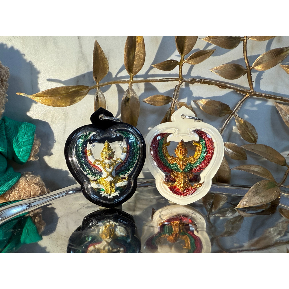 泰國佛牌，龍波烏東薩，2563，帕亞庫（金翅鳥）-細節圖3