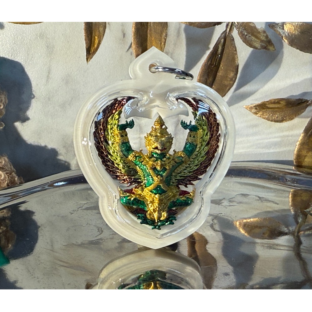 泰國佛牌，龍波烏東薩，2563，帕亞庫（金翅鳥）-規格圖3