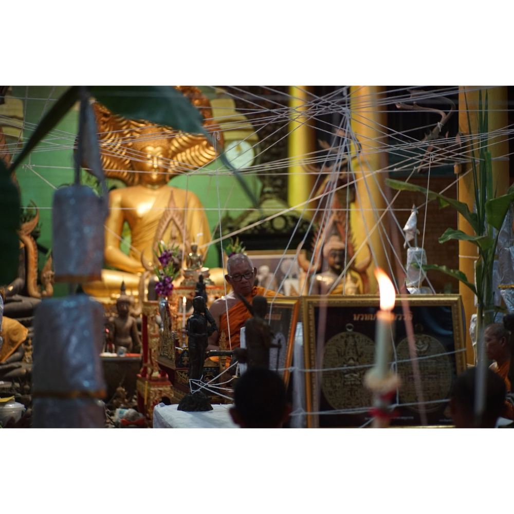 泰國佛牌，龍波沙南，2561，皇者印記四面神-細節圖4