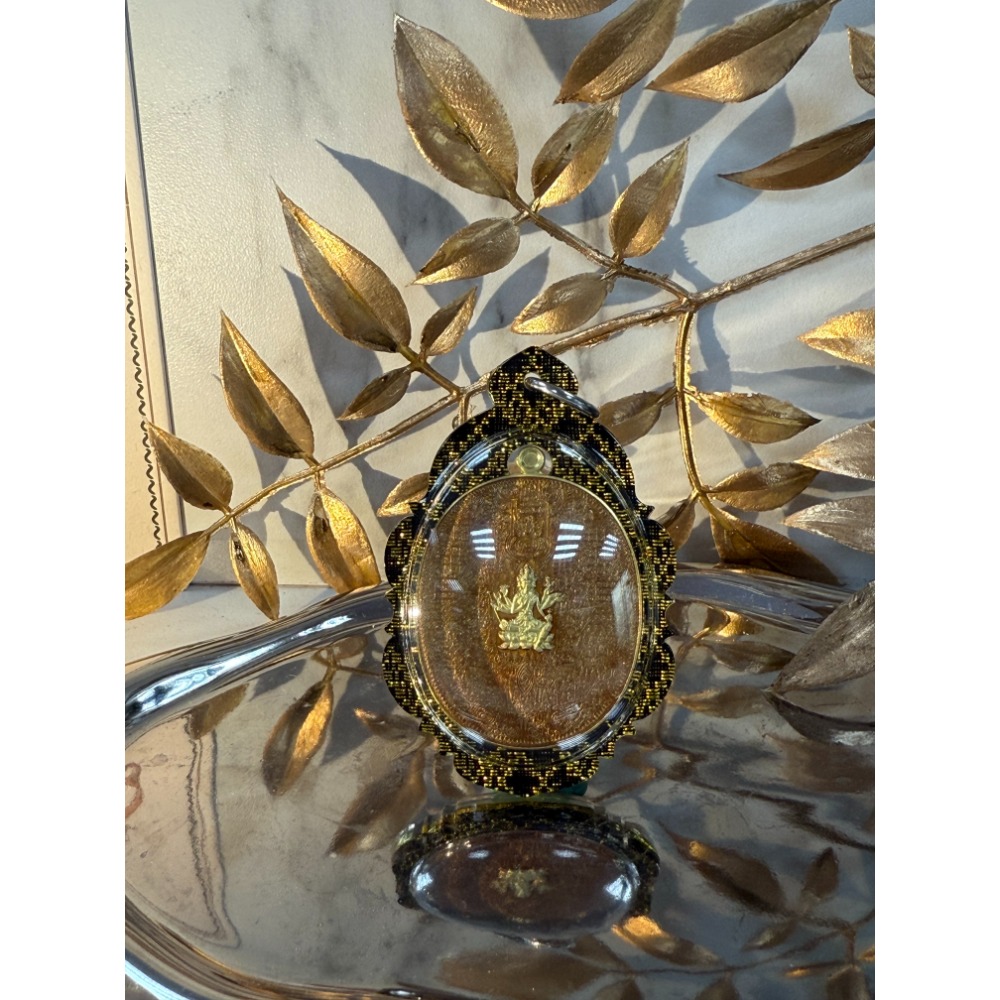 泰國佛牌，龍波沙南，2561，皇者印記四面神-規格圖4