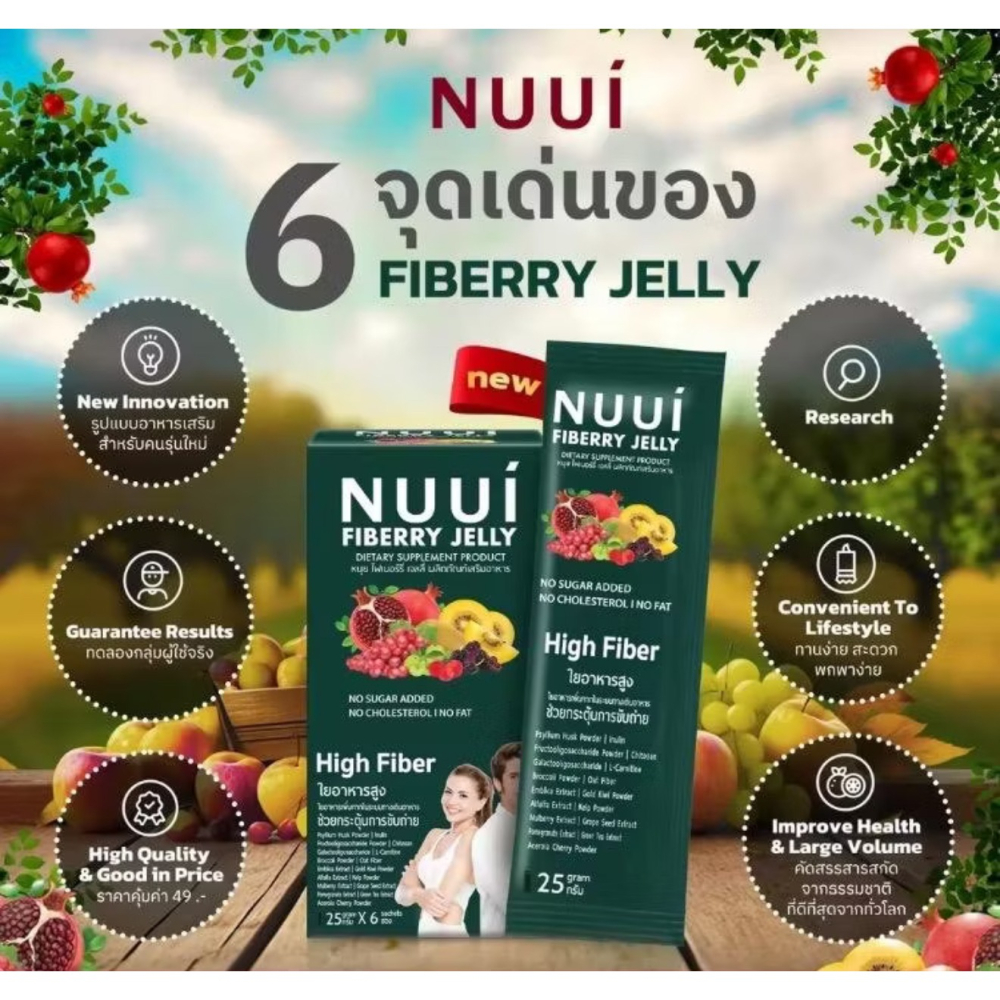 泰國小物，Nuui，酵素果凍New Arrival-細節圖2