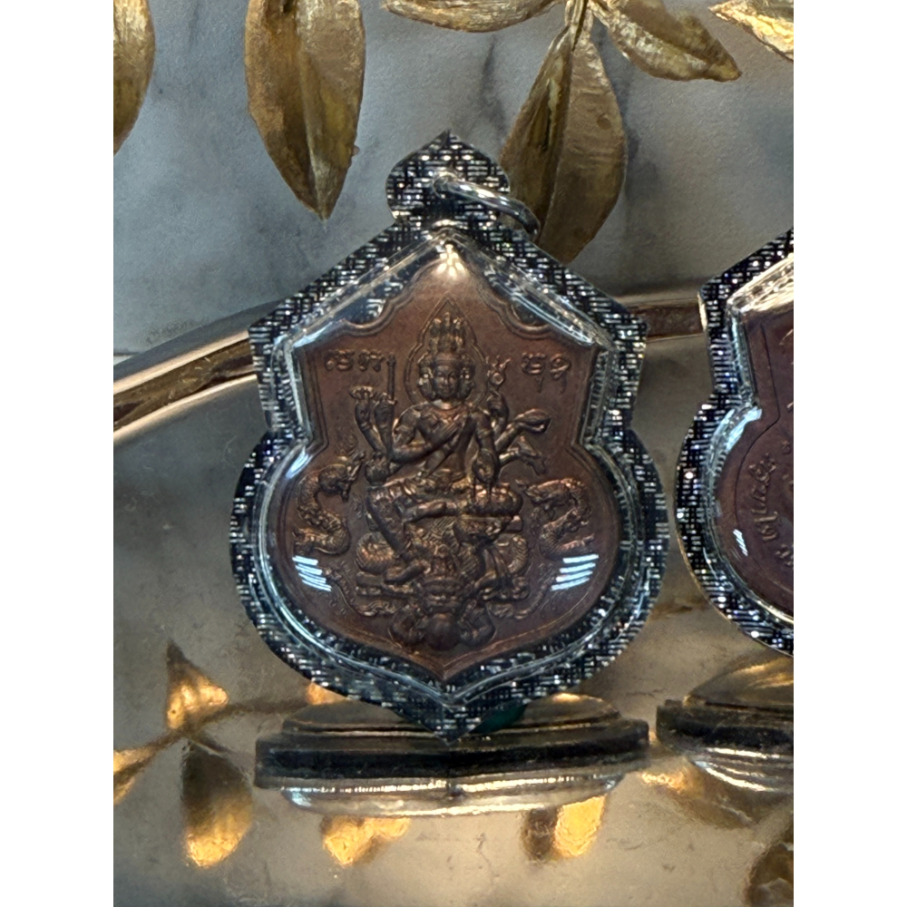 泰國佛牌，古巴多，2555，連帕蓬踏達，大梵天王（四面佛四面神）-細節圖3