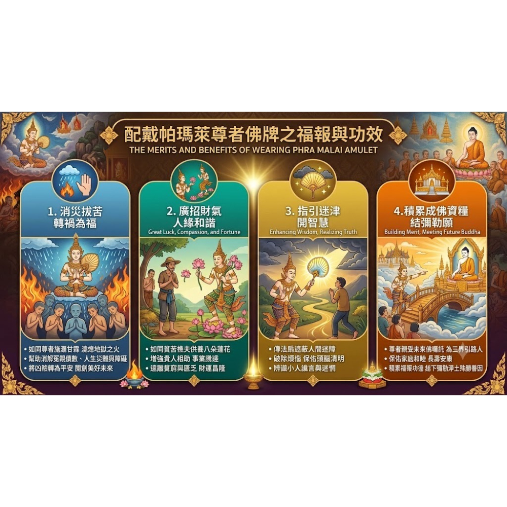 泰國佛牌，龍普通康，2562，帕瑪萊天神-細節圖2