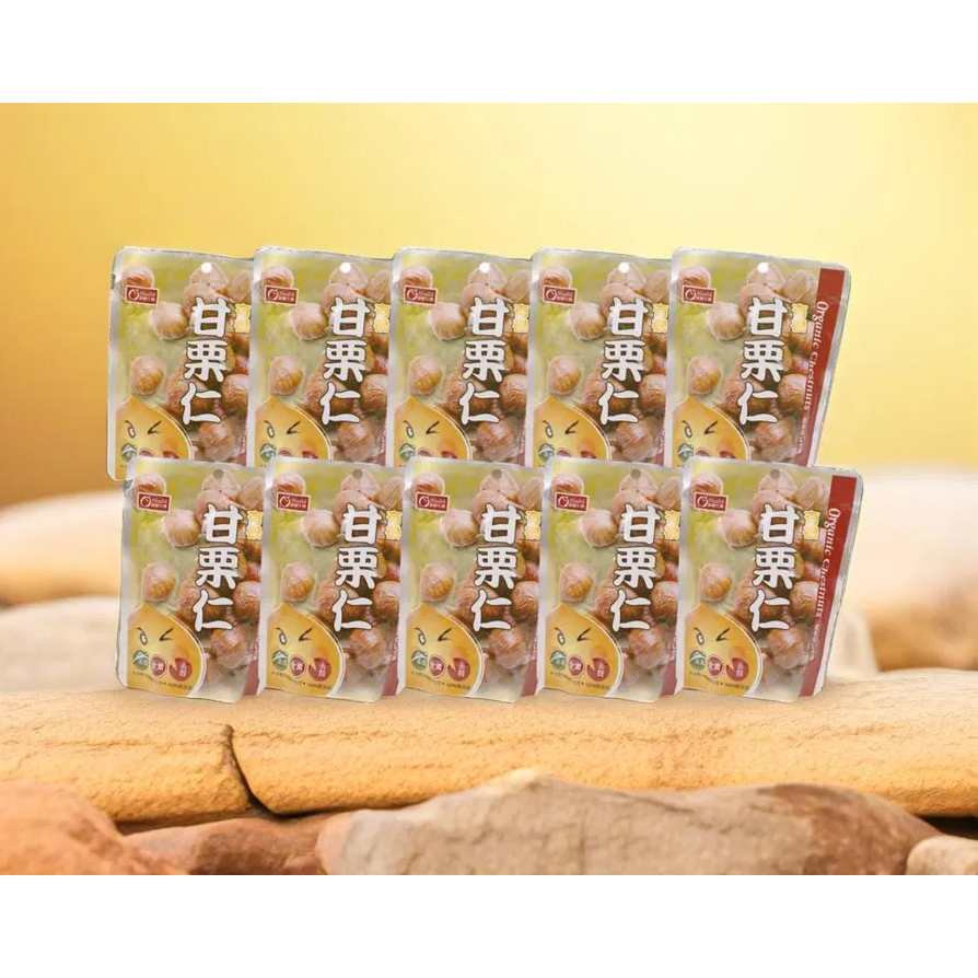 康健生機-有機甘栗仁 150g 10包特價688元 ※加贈康健生機隨手包堅果乙包-細節圖9