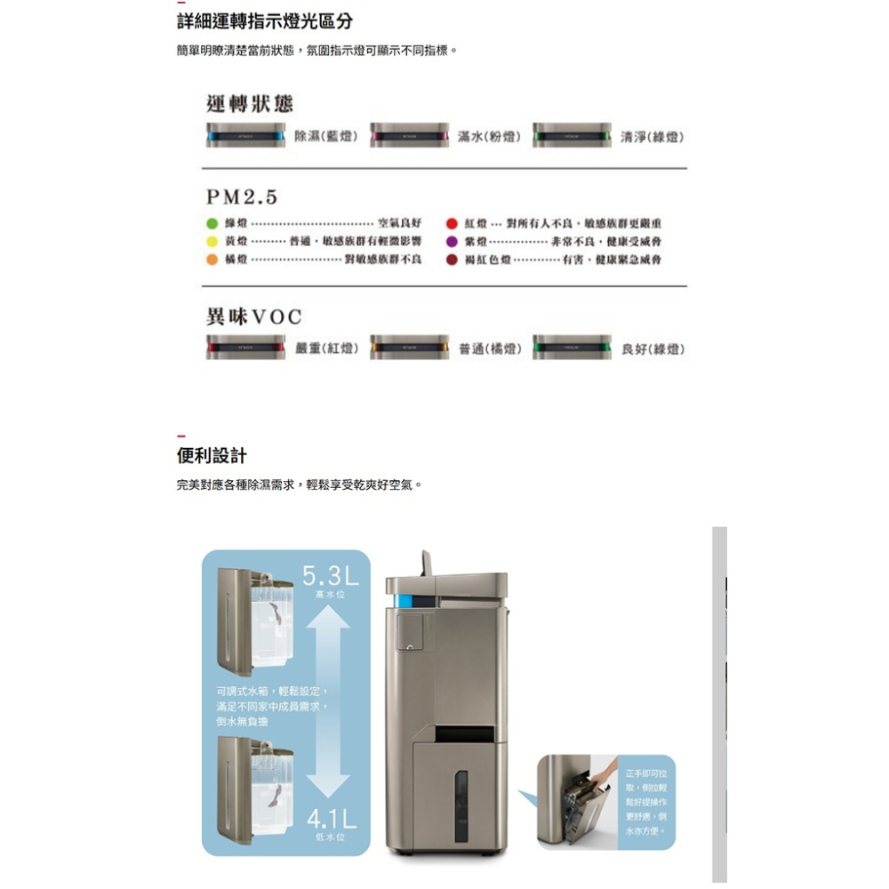 【日立】變頻除濕機RD-340VJ-細節圖7