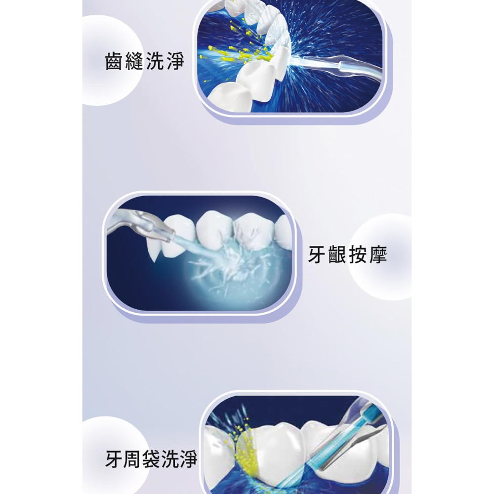 【Panasonic國際】超音波沖牙機EW-DJ66-W-細節圖3