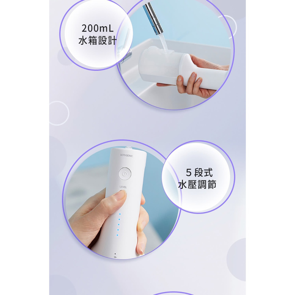 【Panasonic國際】超音波沖牙機EW-DJ66-W-細節圖6