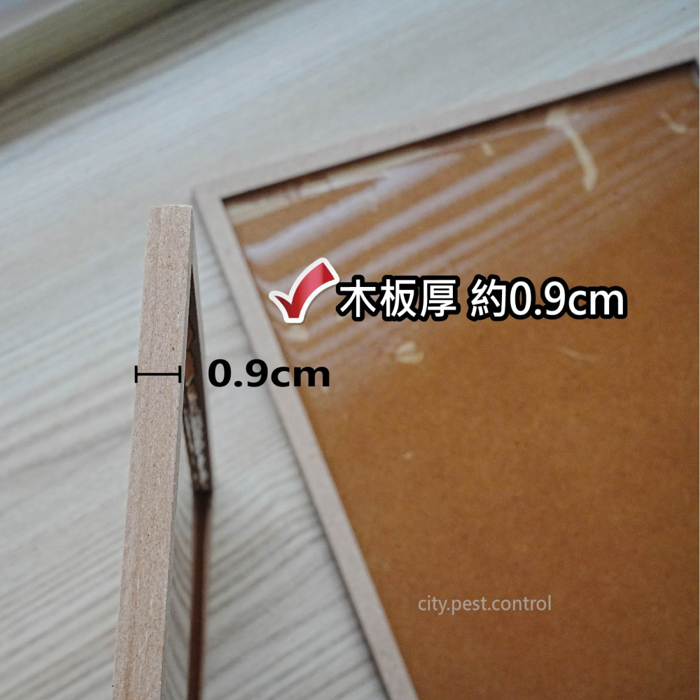 台灣製 黏鼠板 30x25cm 木板材質 (2入裝) 捕鼠用具 粘鼠板 除鼠公司專用型 捕鼠用具-細節圖4