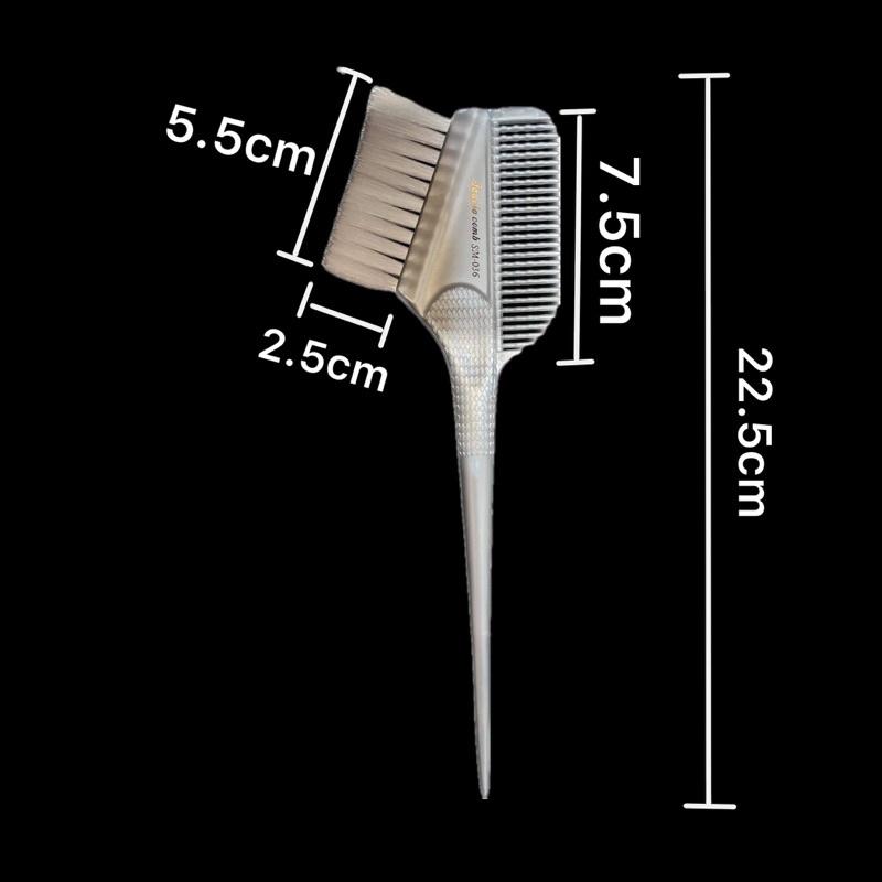 【露娜小舖】髮葳鵝染髮刷SM-036 染梳 染刷 染髮用 雙面染梳 燙髮 染髮 護髮 顏色隨機出-細節圖5
