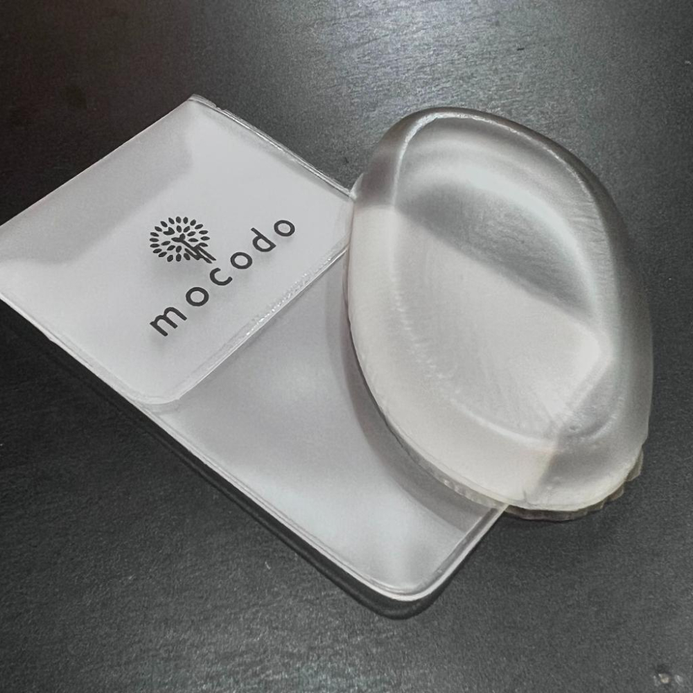 【露娜小舖】MOCODO透明粉撲 化妝粉撲 粉底液專用 1入 粉撲 化妝專用 粉底液-細節圖2