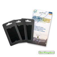 英國【Deo Kingdom】車用除臭吊卡_2包組（每包內含三片吊卡）