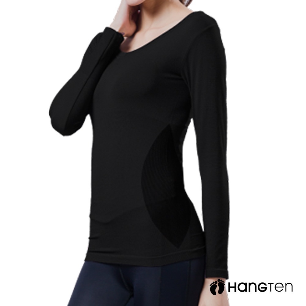 【Hang Ten】恆溫輕薄S曲線塑型蓄熱衣(女)_4色可選(B23005)-細節圖2