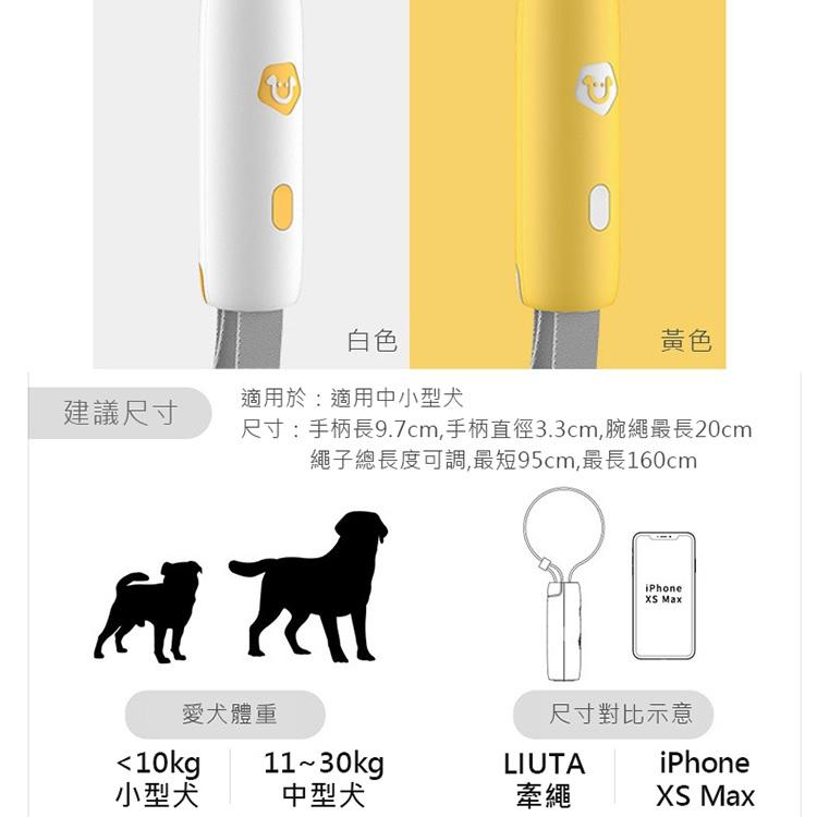 特價 專業牽引繩 狗繩 貓繩 遛狗 彈性繩索 牽繩 抗拉扯 鎖扣 反光條 抗拉扯 LIUTA 寵物牽繩 狗用牽繩 牽引繩-細節圖9