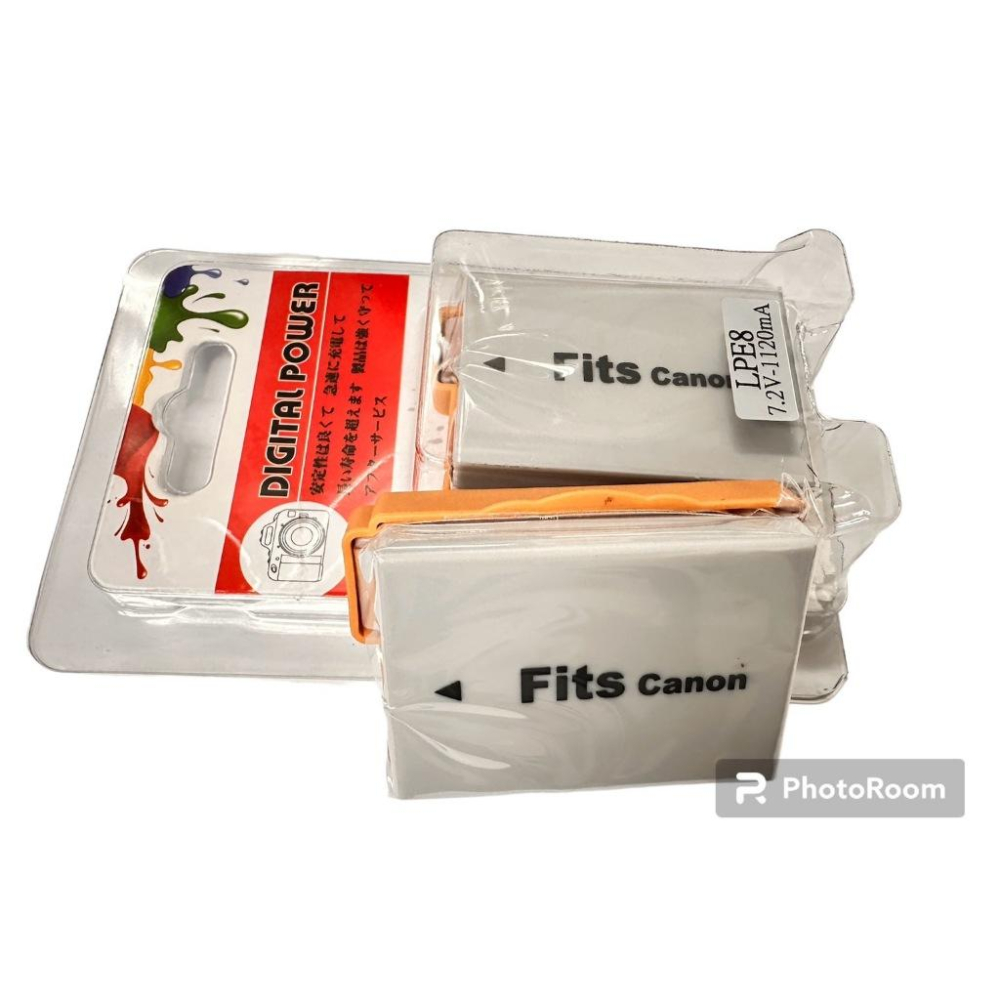 台灣認證LP-E8 LPE8 副廠電池/充電器  EOS 550D 600D Kiss X4 T2i 650D 700D-細節圖2