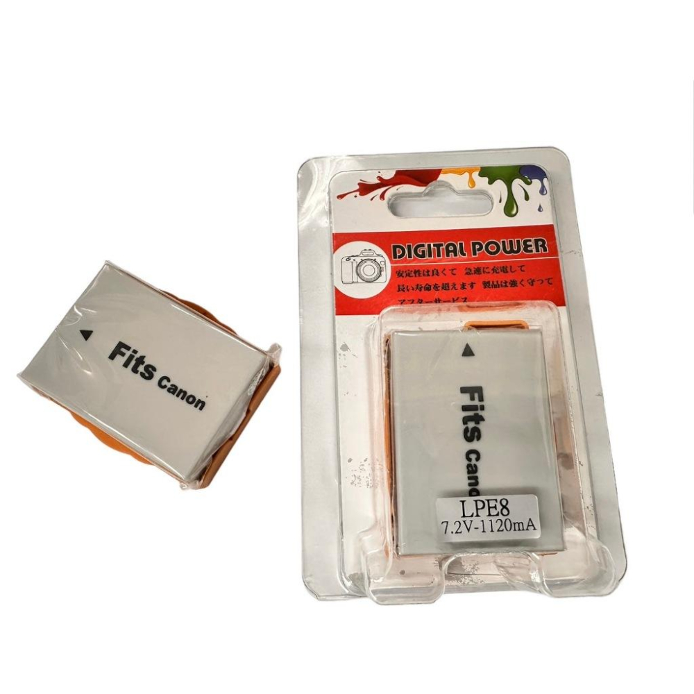 台灣認證LP-E8 LPE8 副廠電池/充電器  EOS 550D 600D Kiss X4 T2i 650D 700D-細節圖3