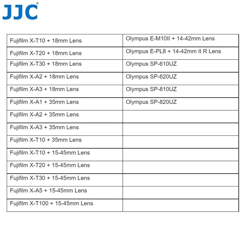 現貨JJC 相機包收納袋 X-T100 X-T30II X-T30 X-T20 X-T10 X-E4 X-A5 X-A3-細節圖9