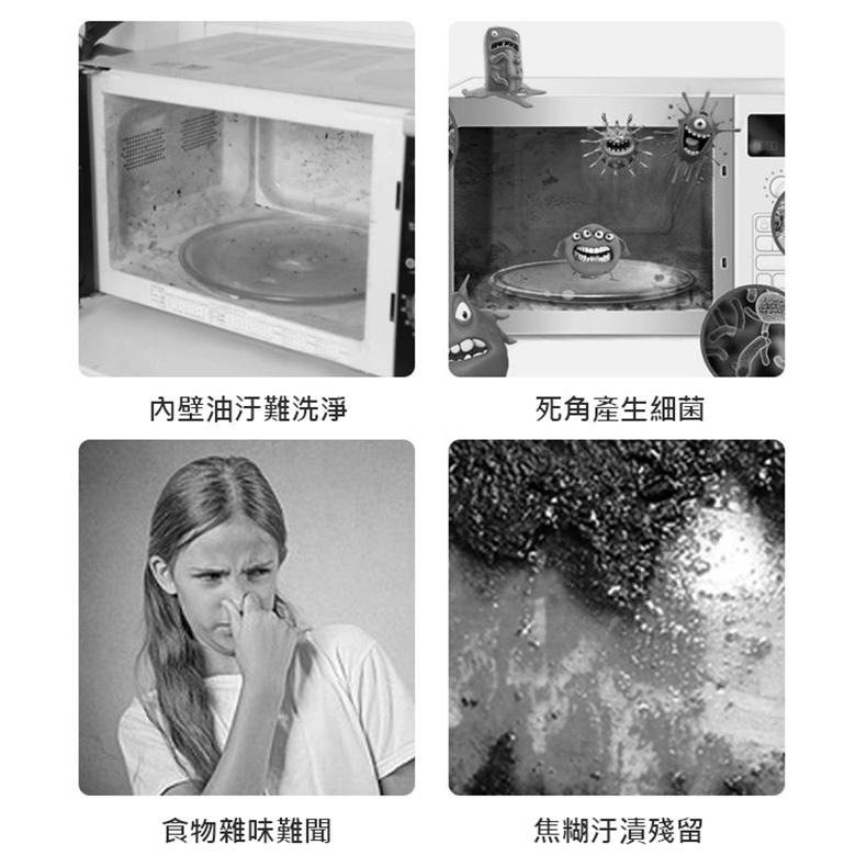 特價【日本World Life】微波爐清潔劑 蒸氣除垢 40ml*4袋 微波爐油汙清潔 水波爐清潔-細節圖3