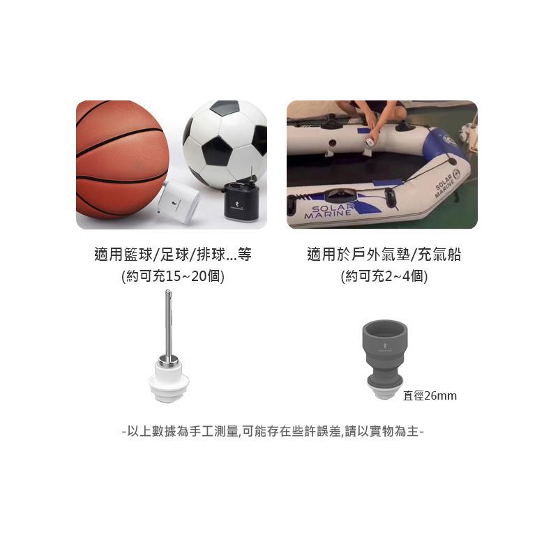 特價 多功能電動充氣泵 抽氣泵 電動打氣筒 (附8種吹嘴) 充氣+抽氣+照明 三合一 戶外充氣/家居收納必備-細節圖6