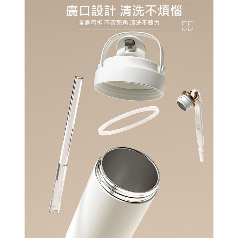 交換禮物 (現貨) 輕陶瓷保溫杯 304無縫陶瓷塗層隨行杯 咖啡杯 (500ml) 環保杯 咖啡杯/隨行杯/隨身杯-細節圖3