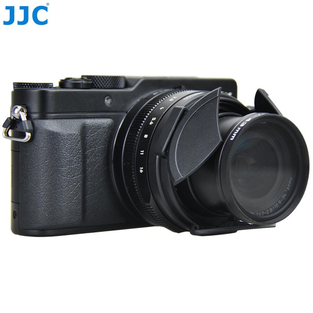 現貨 JJC 自動鏡頭蓋 Lumix LX100 II Leica D-LUX7 D-LUX (Typ 109 )-細節圖6