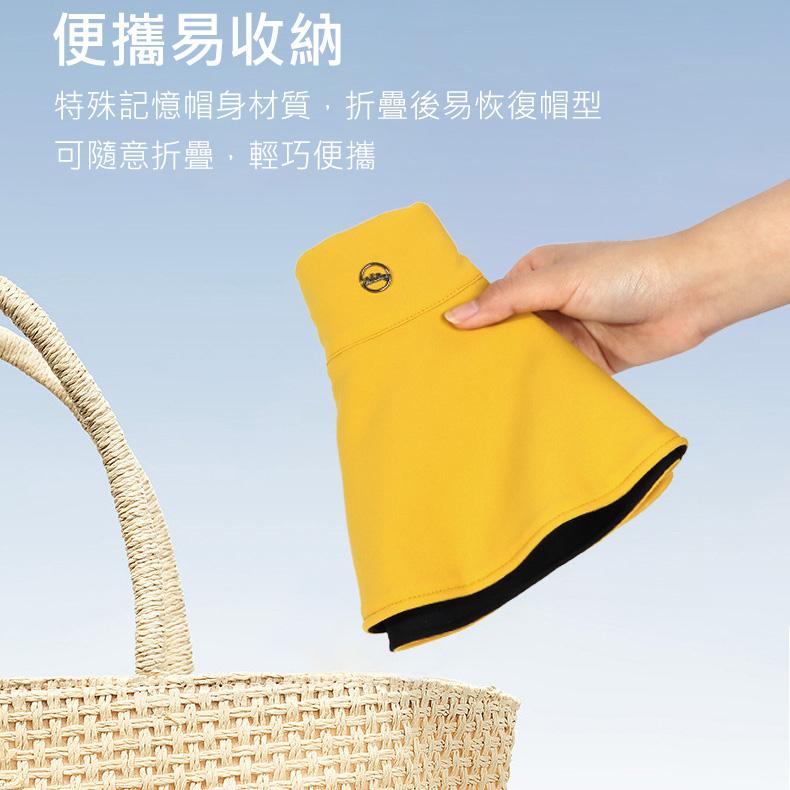 海灘遮陽帽 防曬 夏季 可捲可折疊遮陽帽 防曬帽 大帽沿 雙面漁夫帽 遮陽帽 登山 健行 折疊遮陽帽-細節圖4