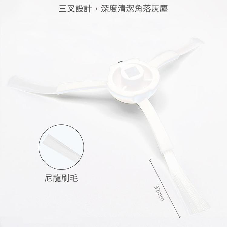 特價 小米掃拖機 米家全能掃拖機器人 8套件組X10+ B101US S10+ 主刷1+邊刷2+濾網2+圓灰拖布2集塵袋-細節圖4