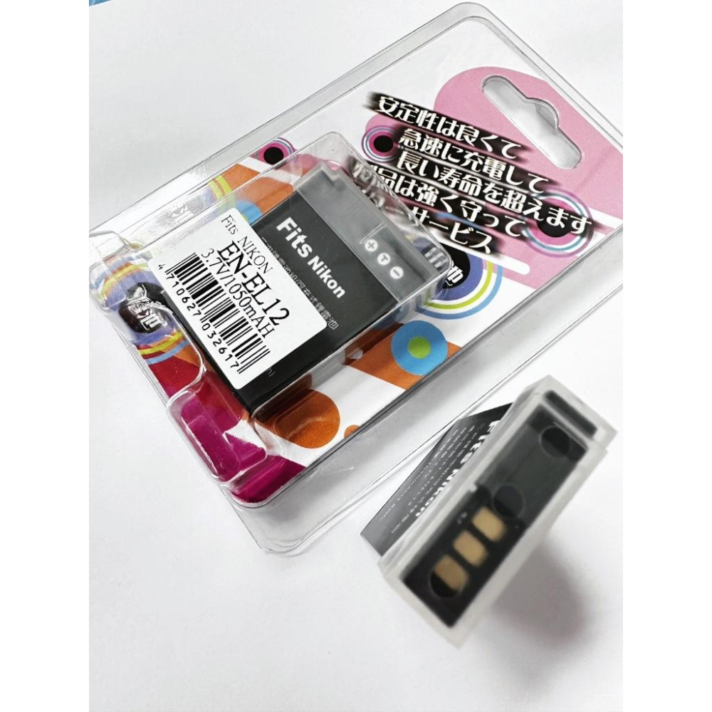全新 Nikon EN-EL12 ENEL12 副廠電池 P310 P300 P330 P340 S70 S610充電器-細節圖2