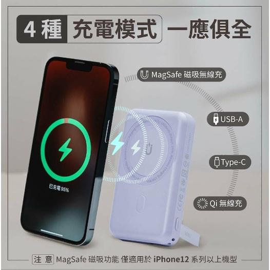 WiWU Cube 磁吸無線充行動電源10000mAh 磁吸行動電源 無線充行動電源 行動電源 磁吸快充 移動電源-細節圖2