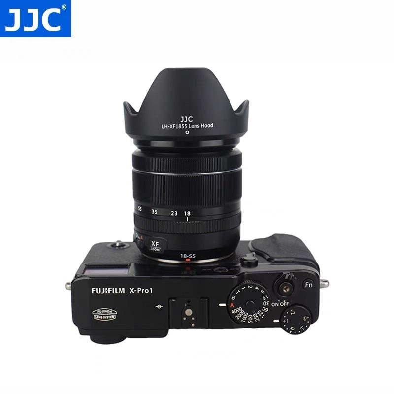 JJC 遮光罩富士XF18-55mm鏡頭X-T4 XT20 XT30 XE3 XT2 XT3 XE3 58mm-細節圖3