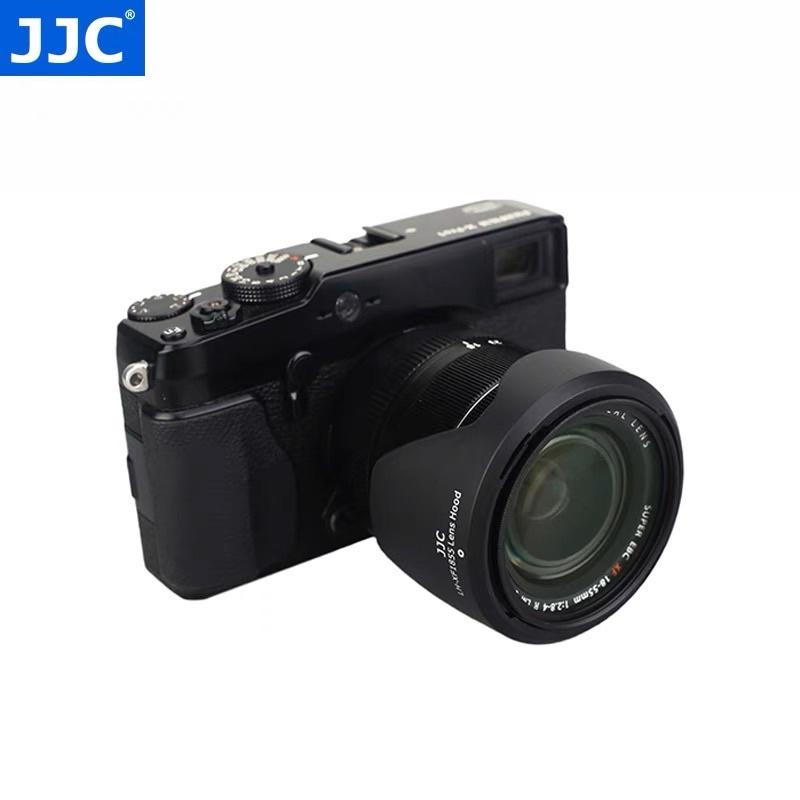 JJC 遮光罩富士XF18-55mm鏡頭X-T4 XT20 XT30 XE3 XT2 XT3 XE3 58mm-細節圖5