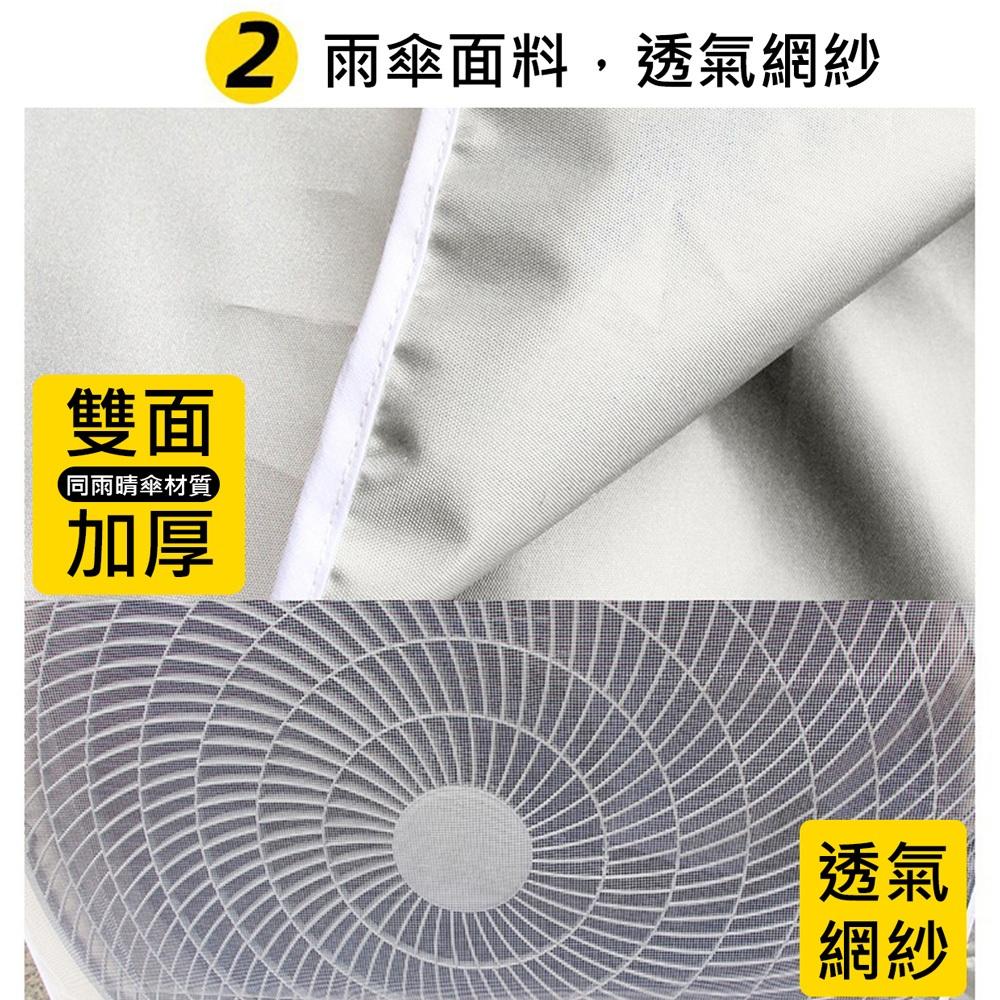 【開機不取下】 冷氣室外機防塵罩 開機不用取下 空調外機遮陽罩 網紗開窗+五面包覆 防曬/防塵/遮雨-細節圖9