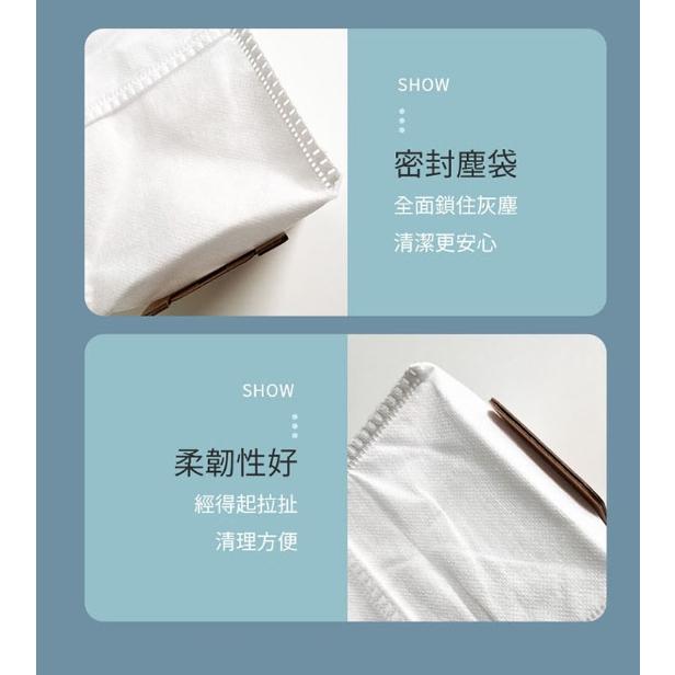 促銷 小米掃拖機 米家全能掃拖機器人 X10+ S10+ 集塵袋1入(副廠) 追覓 L10S Ultra-細節圖2
