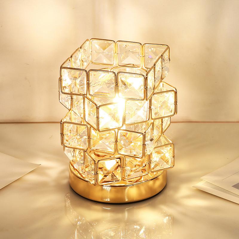 居家擺飾 風水 晶石擴香 鹽燈 四層魔方鹽燈(USB充電款) 無火擴香 香薰燈 聚氣 提運 精油擴香 擴香 財位 夜燈-細節圖8