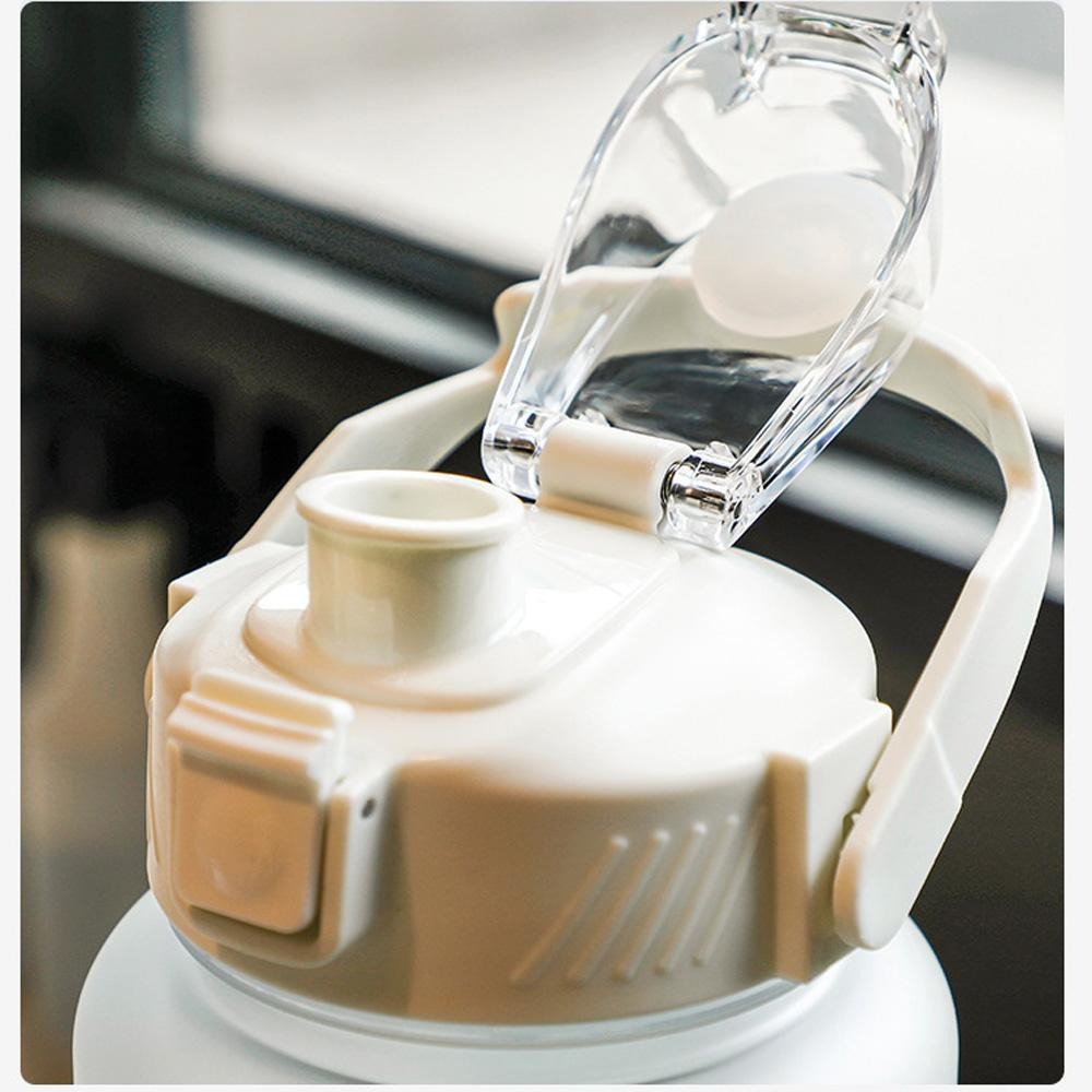 2000ml大容量水壺 Tritan水壺 戶外運動水瓶 漸層時尚運動水壺 太空瓶 漸層水杯 漸層水壺 健身水壺 杯帶手提-細節圖4