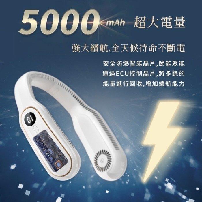 樂米Larmi 無葉掛脖風扇 小風扇 掛脖風扇 無葉風扇 充電式電風扇 頸掛風扇 隨身風扇 充電風扇-細節圖6