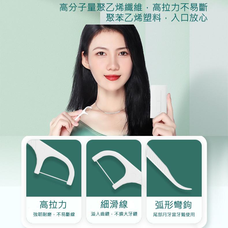 特價中 攜帶式自動彈出牙線盒 隨身牙線棒 (10支/盒) 攜帶式自動牙線盒 外出必備-細節圖5